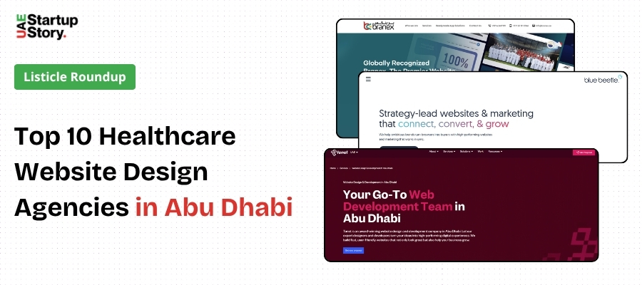 Top 10 Healthcare Website Design Agencies in Abu Dhabi