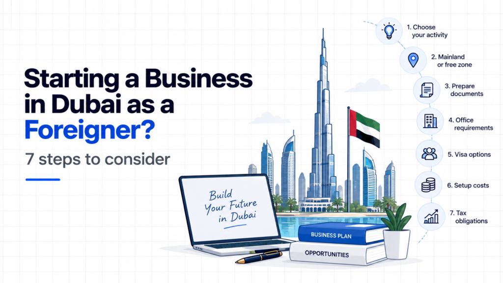start a business in dubai as a foreigner